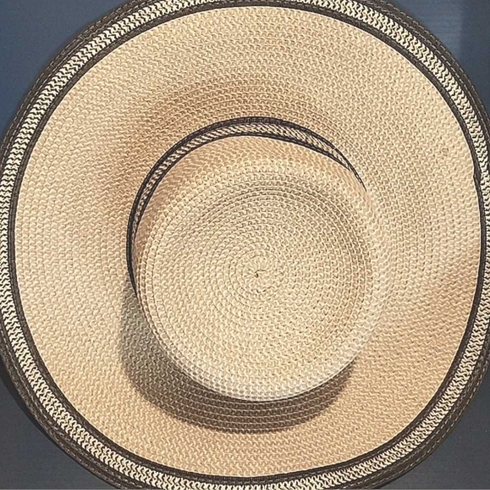 Bahia Raffia Hat Vacay Sun Hats Tropical Straw  Vacation Beach Hat - Picture 9 of 10